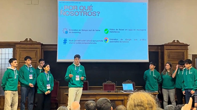 USAL: Estudiantes de Ingeniería Informática logran un pleno histórico de premios en el Hackathon Internacional de Ciberseguridad