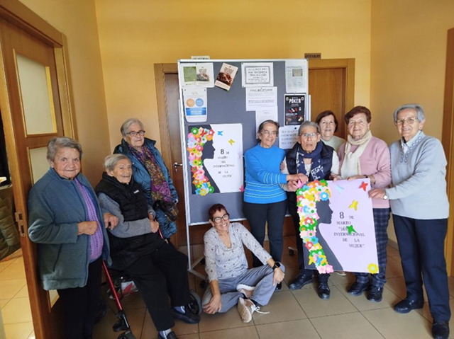 En Calahorra de Coedo (Palencia), sus mujeres octogenarias reivindicaron su aportación personal y social con una solidaria iniciativa